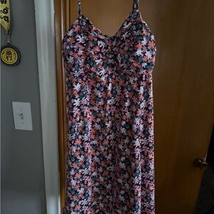 Floral Spaghetti Strap Dress
